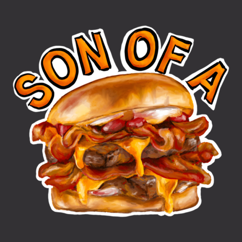 Son Of A Baconator Vintage Hoodie by CamrynWyatt | Artistshot