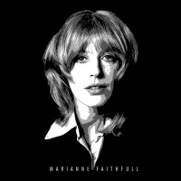 Marianne Faithfull - Retro Adjustable Cap | Artistshot