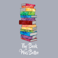 The Book Was Better Bookstack Gift Tank Dress | Artistshot