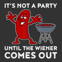 It's Not A Party Until The Weiner Comes Out Bbq Hot Dog Baby Bodysuit | Artistshot