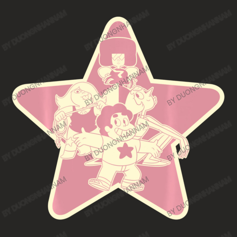 Cn Steven Universe Group Shot Star Ladies Fitted T-Shirt by duongnhannam | Artistshot