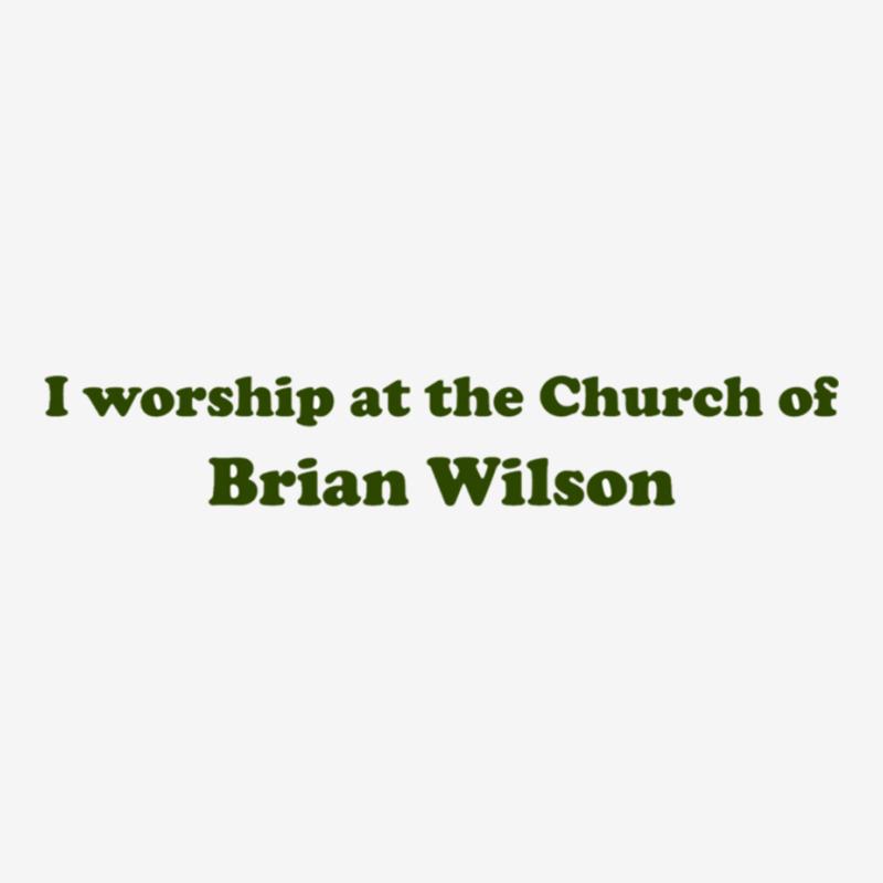 I Worship At The Church Of Brian Wilson Classic T-shirt by cm-arts | Artistshot