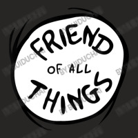 Dr Seuss Friend Of All Things Emblem Color Option Ladies Fitted T-shirt | Artistshot