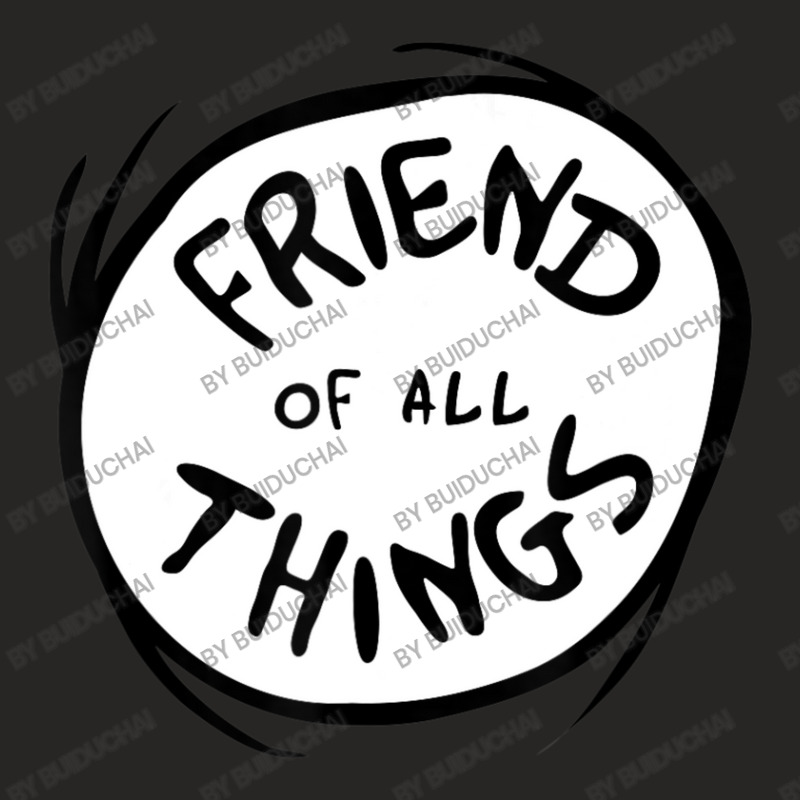 Dr Seuss Friend Of All Things Emblem Color Option Ladies Fitted T-Shirt by buiduchai | Artistshot