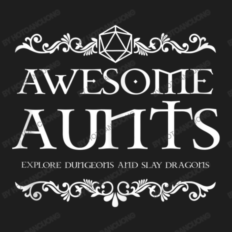 Dungeons And Slay Dragons Awesome Aunt Auntie Classic T-shirt | Artistshot