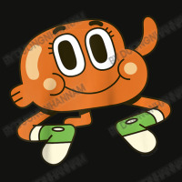 Cn The Amazing World Of Gumball Big Darwin Scorecard Crop Tee | Artistshot