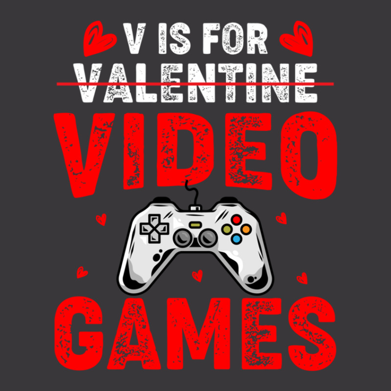 V Is For Video Games Valentine Valentines Day St. Valentines Day 2022  Ladies Curvy T-Shirt by MathiasKaufman | Artistshot