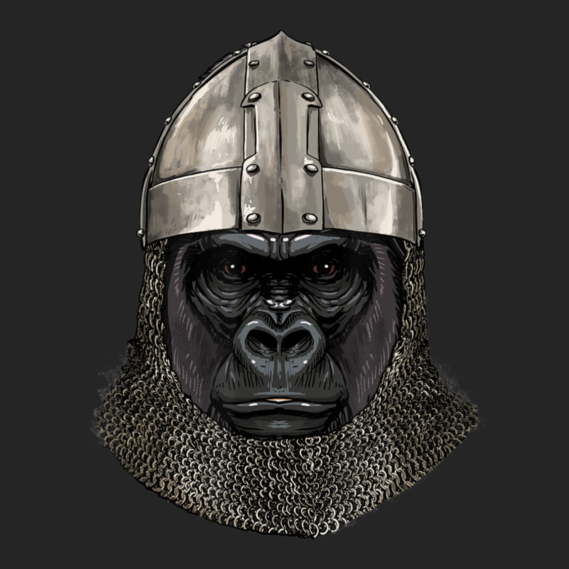 Medieval Gorilla Knight Warrior Gorilla Primate Animal Lover Unisex Hoodie | Artistshot