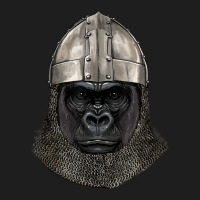 Medieval Gorilla Knight Warrior Gorilla Primate Animal Lover Classic T-shirt | Artistshot