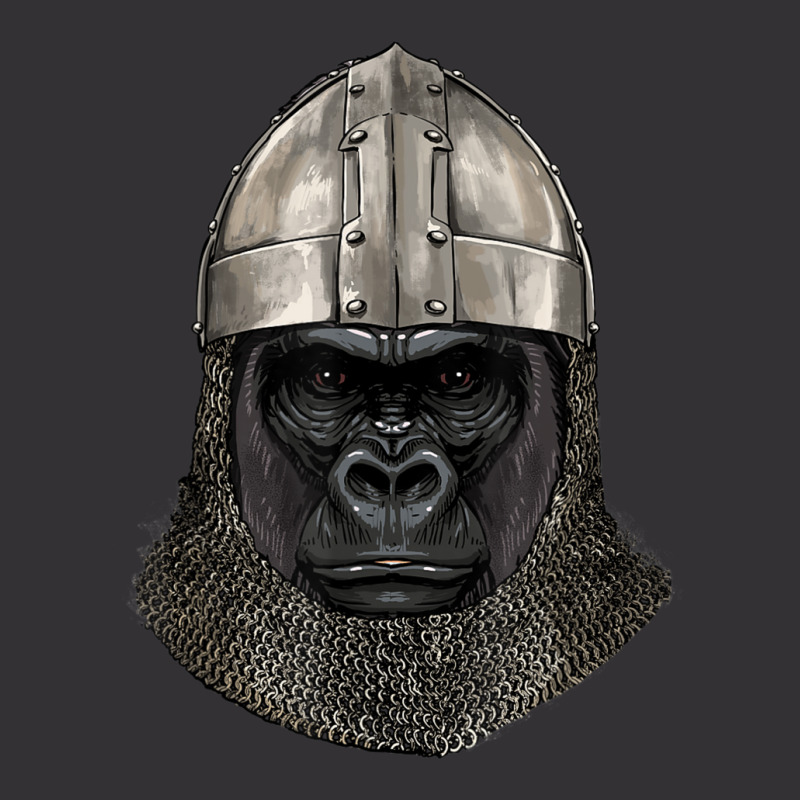 Medieval Gorilla Knight Warrior Gorilla Primate Animal Lover Vintage Short | Artistshot