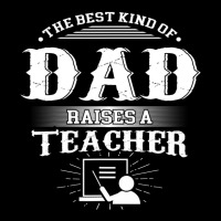 Mens Best Kind Of Dad Raises A Teacher Father's Day Youth Sweatshirt | Artistshot