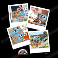 Cn The Amazing World Of Gumball Polaroids Adjustable Cap | Artistshot