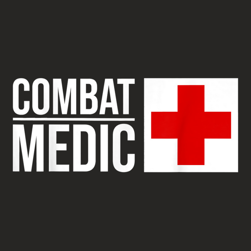 Combat Medic Specialist Army Armed Forces T Shirt Ladies Fitted T-Shirt by leiseyxlmorit | Artistshot