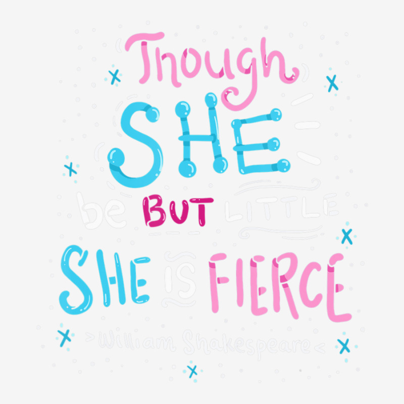 Though She Be But Little She Is Fierce Camper Cup | Artistshot