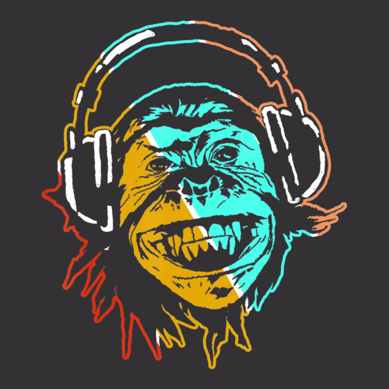 Monkey Dj Studio Sound Engineer Audio Engineer Music Vintage Hoodie by Kosdapen517 | Artistshot