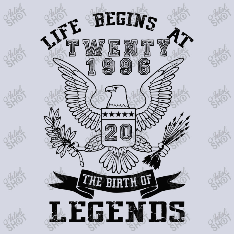 Life Begins At Twenty 1996 The Birth Of Legends Fleece Short | Artistshot