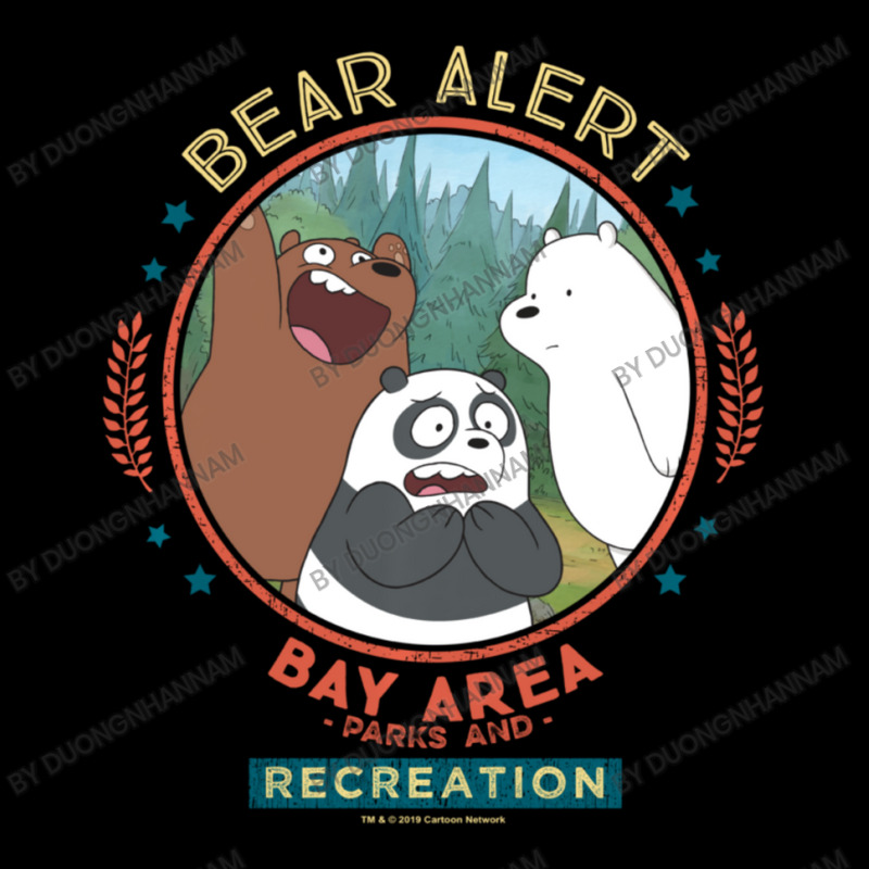 Cn We Bare Bears Bear Alert Bay Area Parks And Recreation Adjustable Cap by duongnhannam | Artistshot