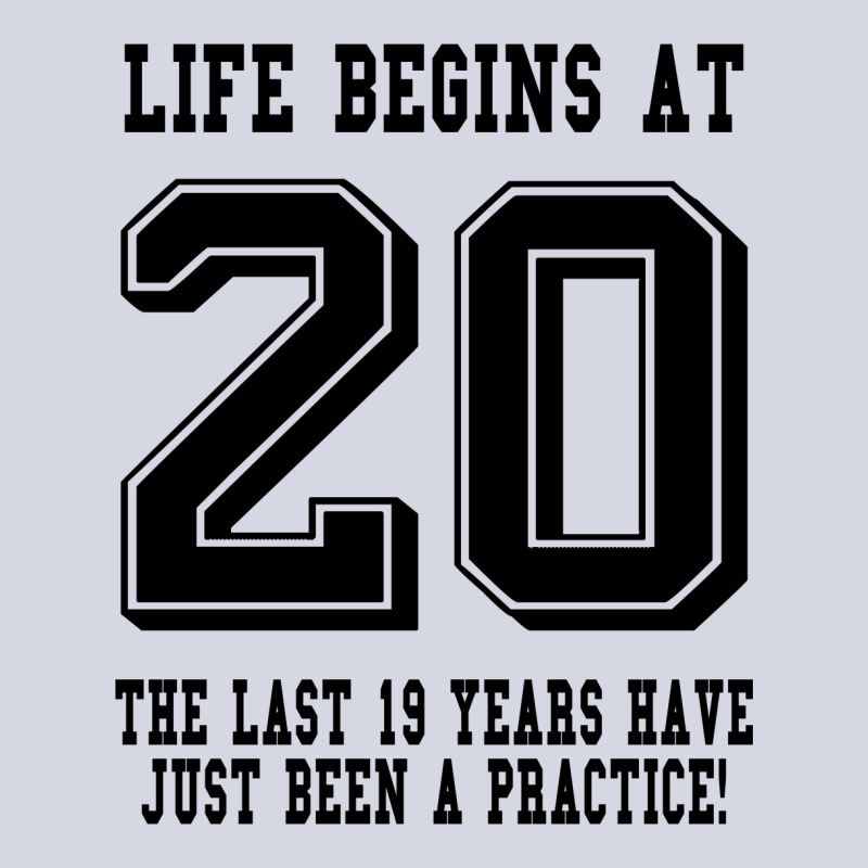 Life Begins At 20... 20th Birthday Fleece Short | Artistshot