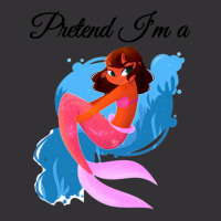 Pretend Im A Mermaid  Animal Halloween Vintage Hoodie | Artistshot