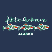 Ketchikan Alaska Native Art Salmon Fishing Capital Souvenir Tank Top Ladies Denim Jacket | Artistshot