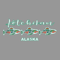 Ketchikan Alaska Native Art Salmon Fishing Capital Souvenir Tank Top Women's V-neck T-shirt | Artistshot