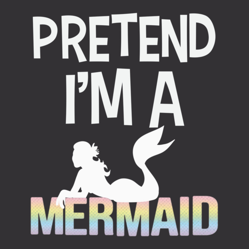 Pretend Im A Mermaid Admirer Halloween Costume Vintage Hoodie | Artistshot