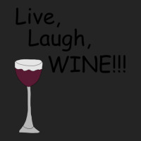 Live, Laugh, Wine!! 3/4 Sleeve Shirt | Artistshot