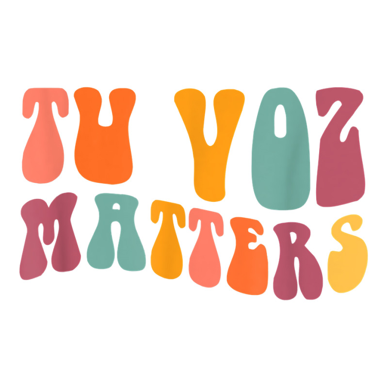 Tu Voz Matters Spanish Speech Language Pathologist Slp Slpa T Shirt V-Neck Tee by cm-arts | Artistshot