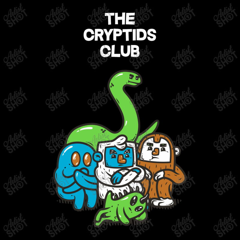 The Cryptids Club, Club V-neck Tee | Artistshot