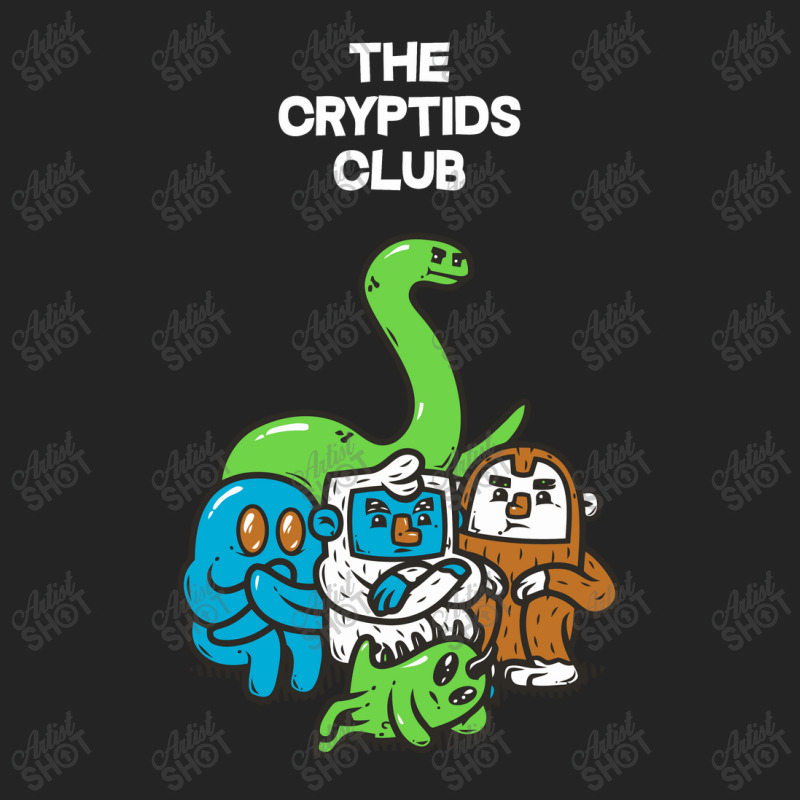 The Cryptids Club, Club 3/4 Sleeve Shirt | Artistshot