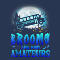 Halloween Brooms Are For Amateurs School Bus Funny Witch T Shirt Ladies Denim Jacket | Artistshot