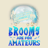 Halloween Brooms Are For Amateurs School Bus Funny Witch T Shirt Cropped Hoodie | Artistshot