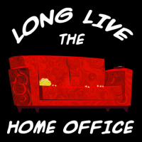 Long Live The Home Office Cropped Hoodie | Artistshot