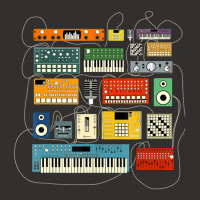 Synthesizer And Drum Machine For Electronic Musician Champion Hoodie | Artistshot