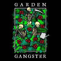 Garden Gangster Skeleton Gardener T  Shirt Garden Gangster Funny Garde V-neck Tee | Artistshot