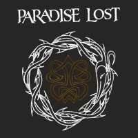 Paradise Lost, Drown In Darkness, The Early Demos, Paradise Lost Paint Ladies Fitted T-shirt | Artistshot