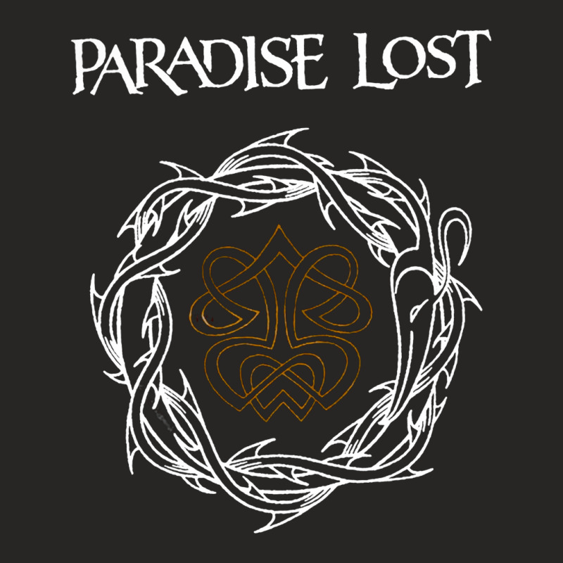 Paradise Lost, Drown In Darkness, The Early Demos, Paradise Lost Paint Ladies Fitted T-Shirt by SHOPPPIS9 | Artistshot