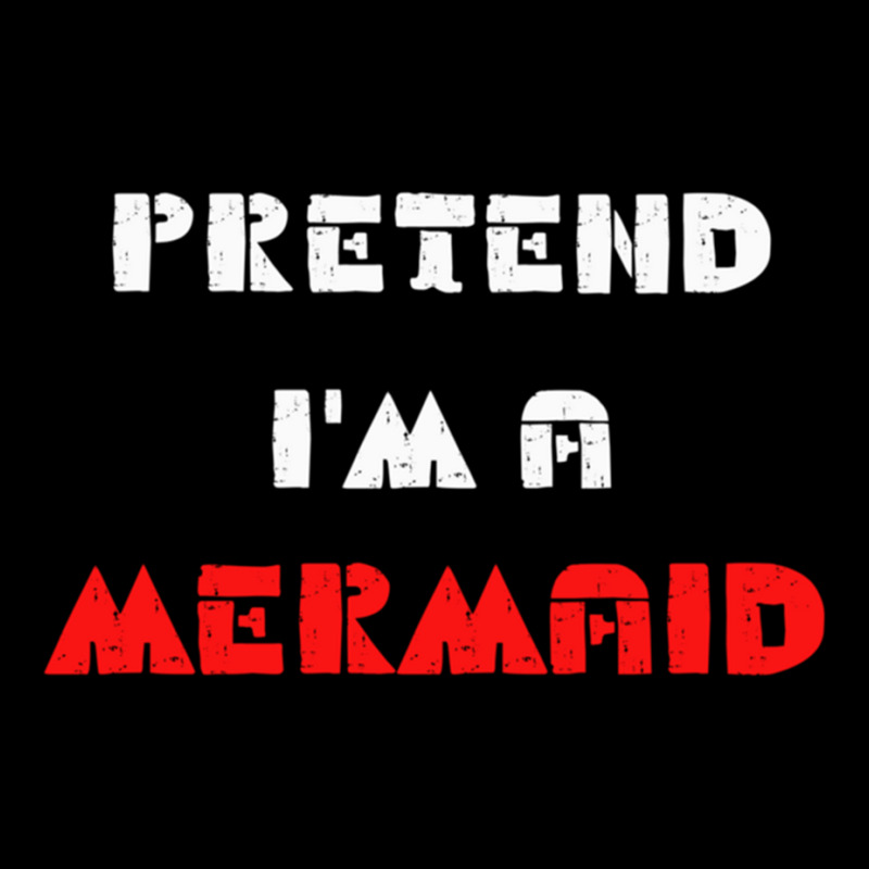 Pretend Im A Mermaid Halloween Costume Pretend Mermaid Long Sleeve Shirts | Artistshot