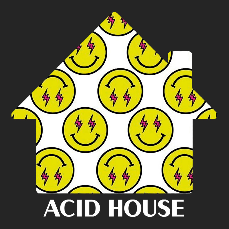 Acid House Smiley White House Unisex Hoodie | Artistshot