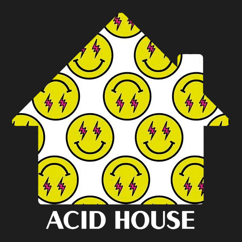 Acid House Smiley White House Classic T-shirt | Artistshot