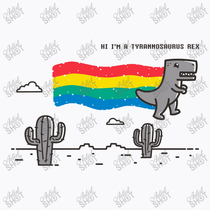 T Rex Nyan, Dino T-shirt | Artistshot