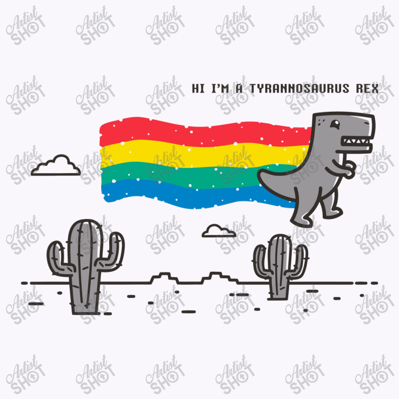 T Rex Nyan, Dino Tank Top | Artistshot