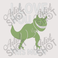 I Love You This Much T Rex Pocket T-shirt | Artistshot