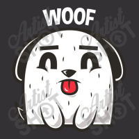 Woof, Dog Vintage Hoodie | Artistshot