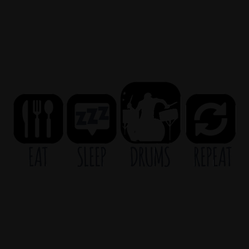 Eat Sleep Drums Drummer Mantra 1 Baby Bibs by MandyMOerke | Artistshot