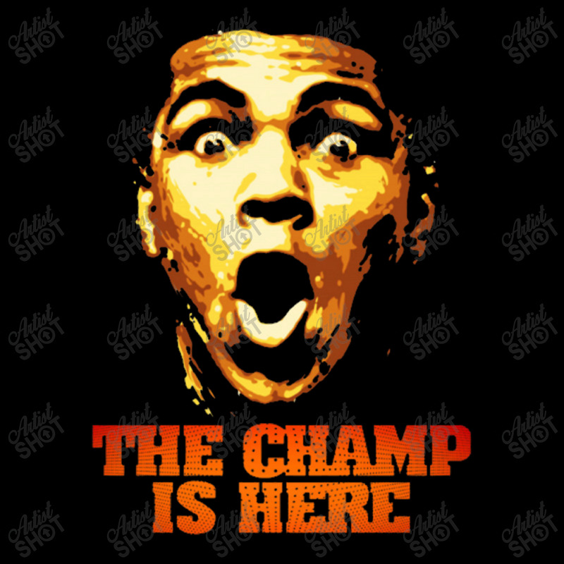 The Champ Is Here Baby Bibs by RozaqSania | Artistshot