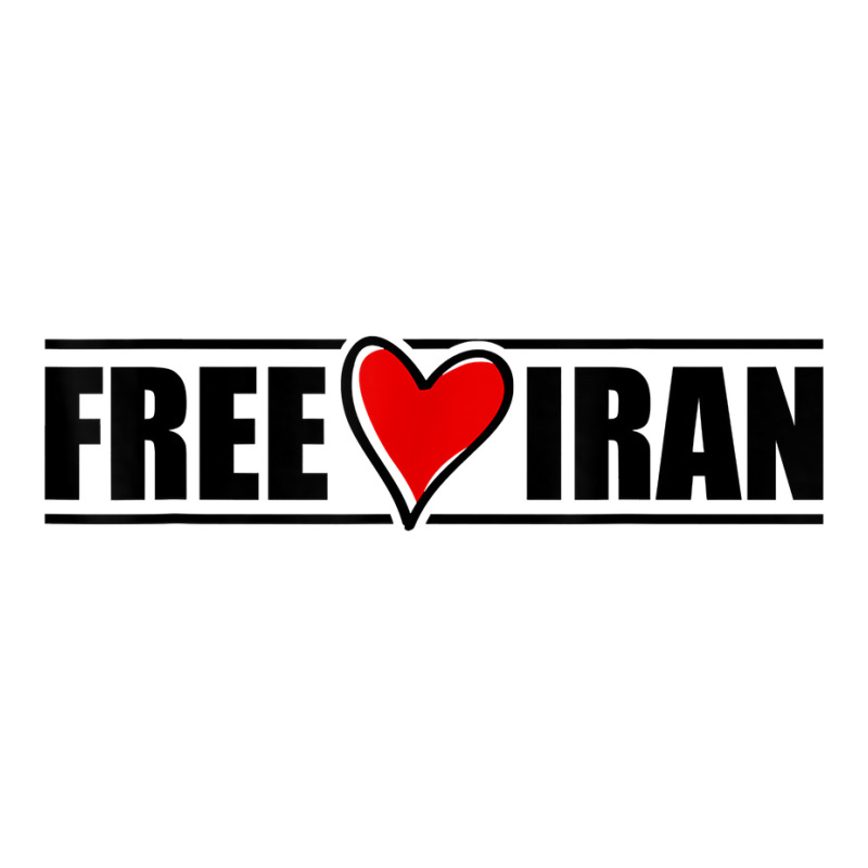 Free Iran Heart  Freedom Love Iran Persian Azadi  Gift T Shirt 3/4 Sleeve Shirt | Artistshot