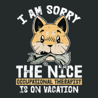 On Vacation Occupational Therapy Dog Ot-a Therapist Women's Triblend Scoop T-shirt | Artistshot