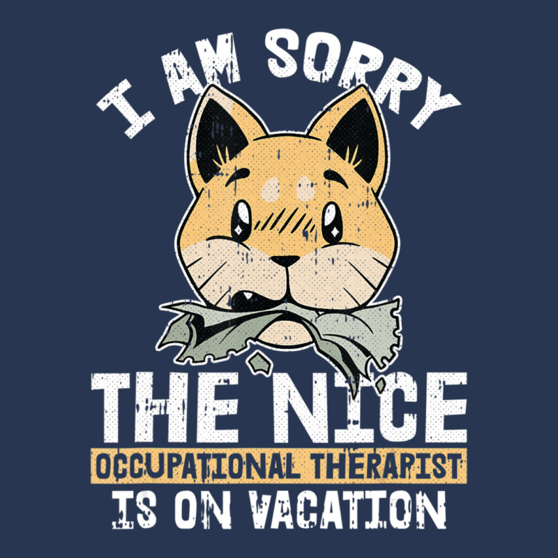 On Vacation Occupational Therapy Dog Ot-a Therapist Ladies Denim Jacket by Konlasa6638 | Artistshot