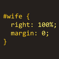 Funny Programming Wife Right Margin Tank Top | Artistshot